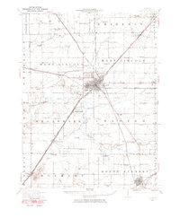 Lincoln 1911 topographic map thumbnail