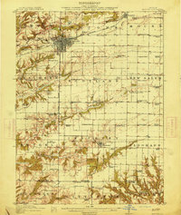 Macomb 1914 topographic map preview