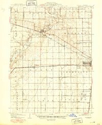 Mahomet 1907 topographic map thumbnail