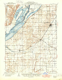 Manito 1932 topographic map preview