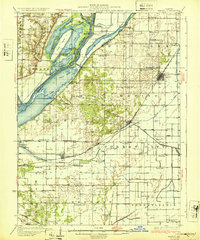 Manito 1932 topographic map preview