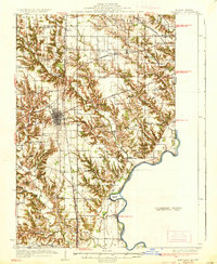 Marshall 1937 topographic map preview