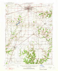 Mattoon 1934 topographic map thumbnail