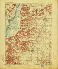 Metamora 1893 topographic map thumbnail