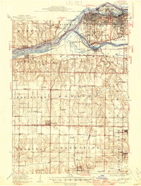 Milan 1912 topographic map preview