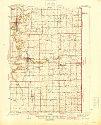 Milford 1944 topographic map thumbnail