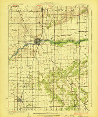 Momence 1924 topographic map thumbnail