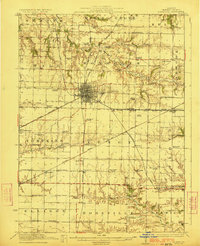 Monmouth 1923 topographic map thumbnail