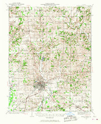Mount Vernon 1933 topographic map thumbnail