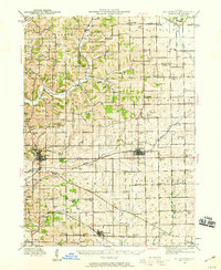 Mt Carroll 1942 topographic map thumbnail