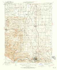 Murphysboro 1938 topographic map preview