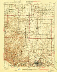 Murphysboro 1910 topographic map preview