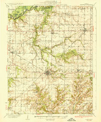 Nashville 1936 topographic map thumbnail