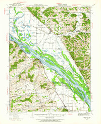 Nebo 1934 topographic map thumbnail