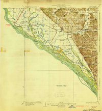 Nebo 1930 topographic map thumbnail