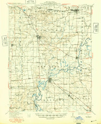 New Athens 1912 topographic map thumbnail