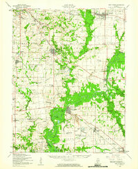New Athens 1954 topographic map preview