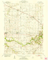 Niantic 1954 topographic map thumbnail