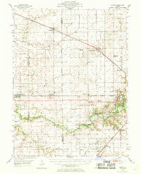 Niantic 1954 topographic map thumbnail