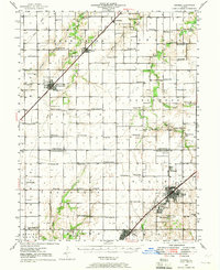 Nokomis 1946 topographic map thumbnail