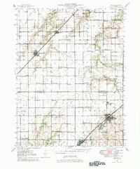 Nokomis 1946 topographic map thumbnail