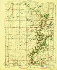 Oakland 1942 topographic map thumbnail