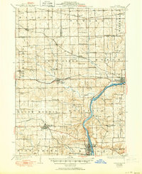 Oregon 1924 topographic map preview