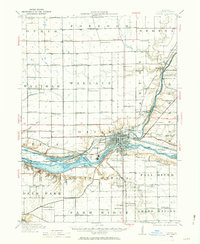 Ottawa 1946 topographic map thumbnail