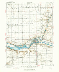 Ottawa 1946 topographic map preview