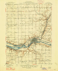 Ottawa 1915 topographic map thumbnail