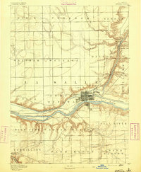 Ottawa 1892 topographic map preview