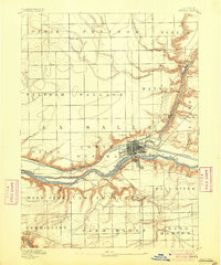 Ottawa 1892 topographic map preview