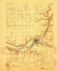 Ottawa 1892 topographic map preview