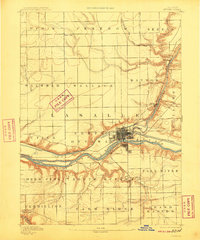 Ottawa 1892 topographic map thumbnail
