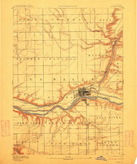 Ottawa 1892 topographic map thumbnail