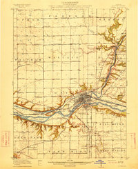Ottawa 1915 topographic map preview