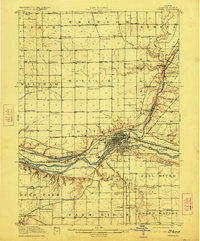 Ottawa 1915 topographic map preview