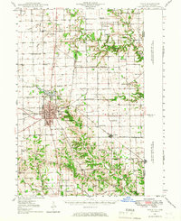 Paris 1947 topographic map thumbnail