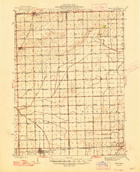 Piper City 1947 topographic map thumbnail