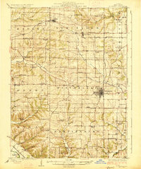 Pittsfield 1926 topographic map thumbnail