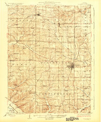 Pittsfield 1926 topographic map thumbnail