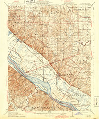 Renault 1915 topographic map preview