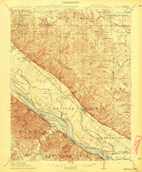Renault 1915 topographic map preview