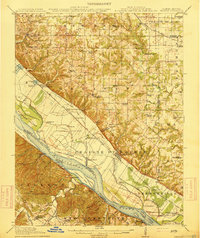 Renault 1915 topographic map preview