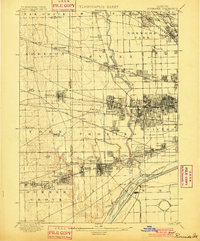 Riverside 1901 topographic map thumbnail