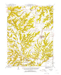 Rushville 1923 topographic map preview