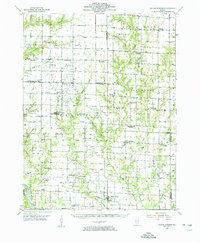 Sailor Springs 1953 topographic map thumbnail