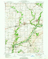 Sandwich 1948 topographic map thumbnail