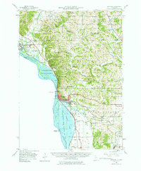 Savanna 1952 topographic map thumbnail