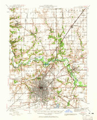 Springfield 1940 topographic map preview
